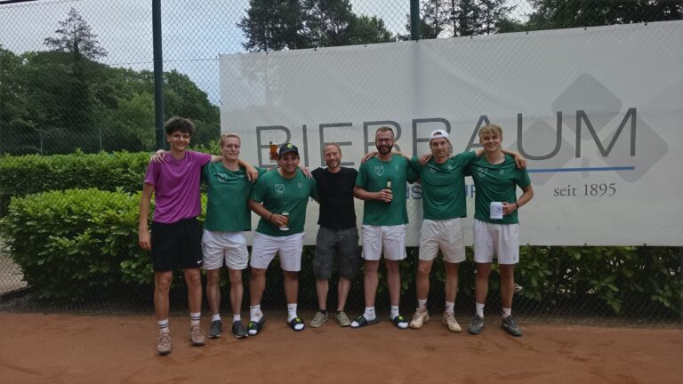 Aufstieg perfekt: SV 08/29 Friedrichsfeld spielt künftig in der Tennis-Bezirksliga